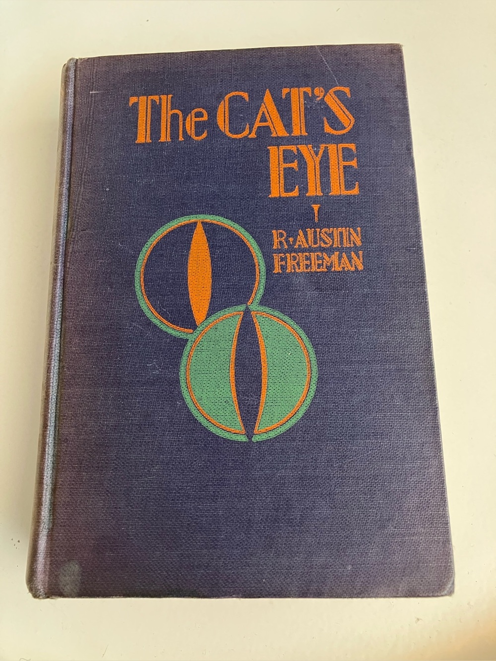 Very RARE first edition of The Cat's Eye, famous mystery book - excellent state